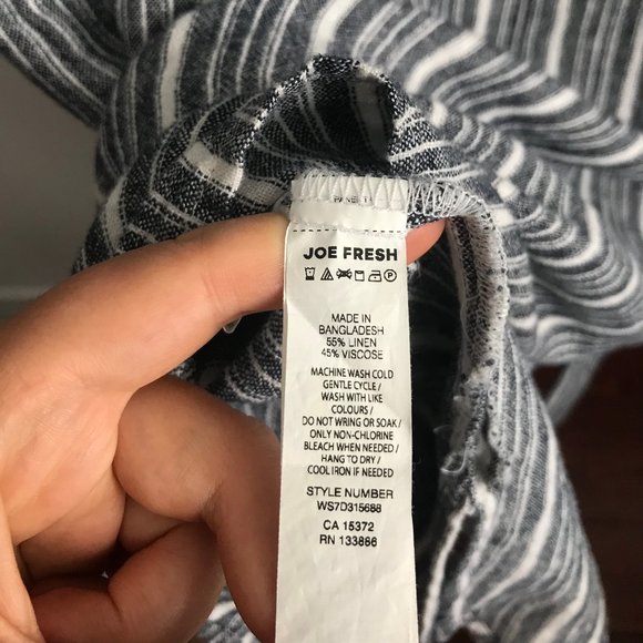 Joe Fresh Linen Dress Large - Picture 5 of 5